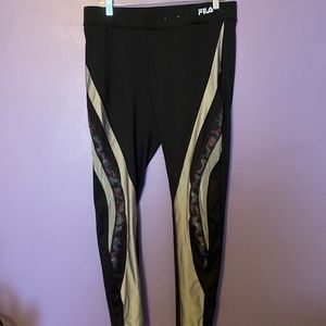 Performance sport fila running leggings